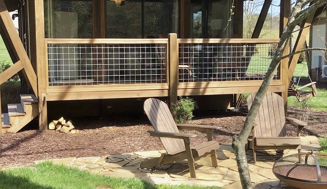The Makenzee at Ridgeview. Asheville rental! Luxurious Glamping!