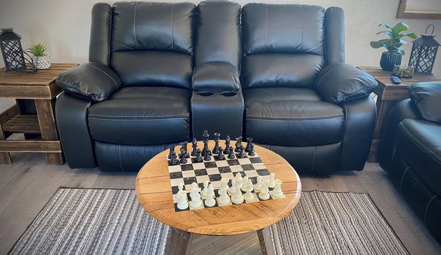 The Man Cave. Perfect for traveling workers and a great place for families