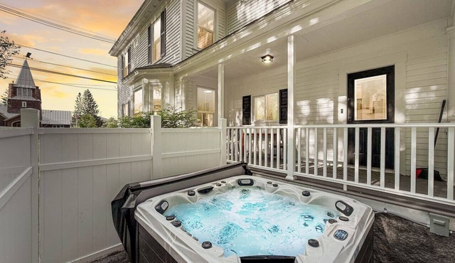 The Manor on Main | Hot Tub, Pond Access, 5 Bedrms