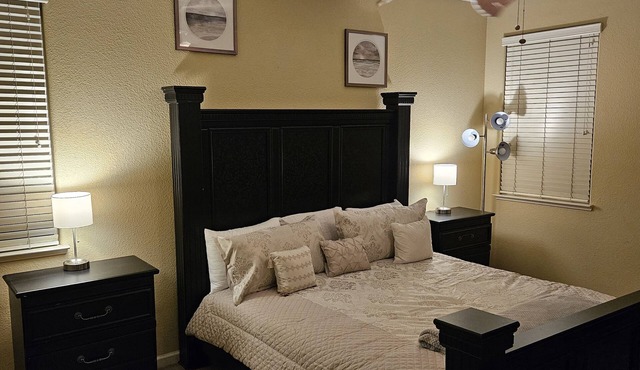 The Master Bedroom in a Cozy location in Lathrop, California that you will love!