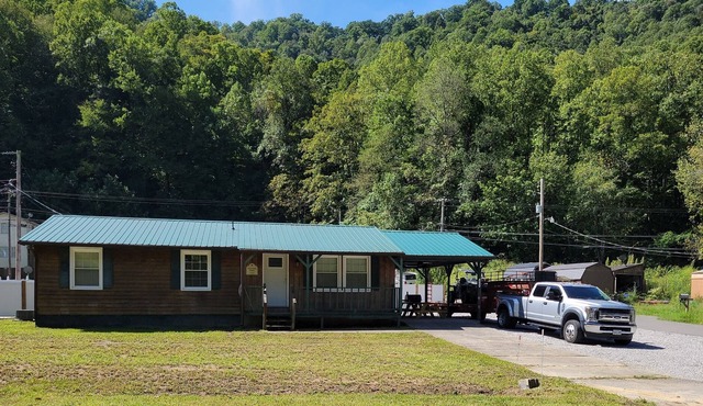 The Mate Creek house in Matewan WV the heart of the Hatfield and McCoy Trails