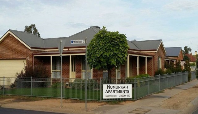 The Meiklejohn. Numurkah Self Contained Apartments. Located in the CBD.
