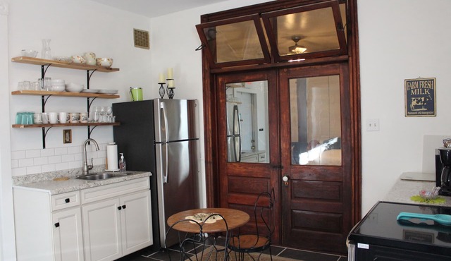 The Mercantile Studio: Antique Transoms & Reserved Parking