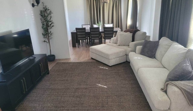 The modern newly renovated Ranch Style house