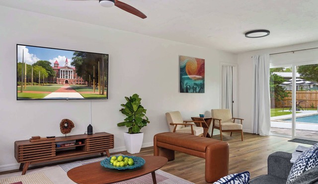 The Monterey | Private Pool Grill 4 King Beds