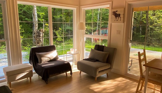 The Moose Cabin - Heimeliges Haus im Wald Nahe See