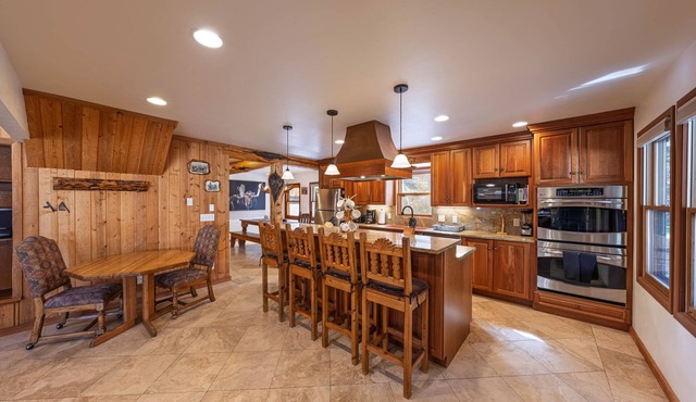 The Moose’s Retreat - nestled in the trees in the Aspens.