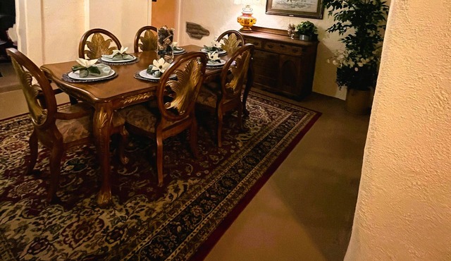 The Moriah- An exquisitely decorated home with an 1800's look located in town.