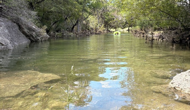 The Most Peaceful Hill Country Cabin with Swimming Hole, Firepit, & Pool Table