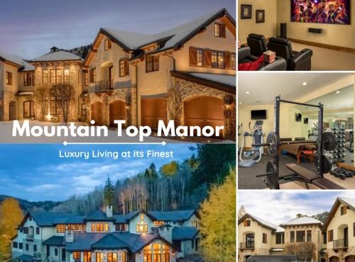 The Mountain Chateau With Stunning Views