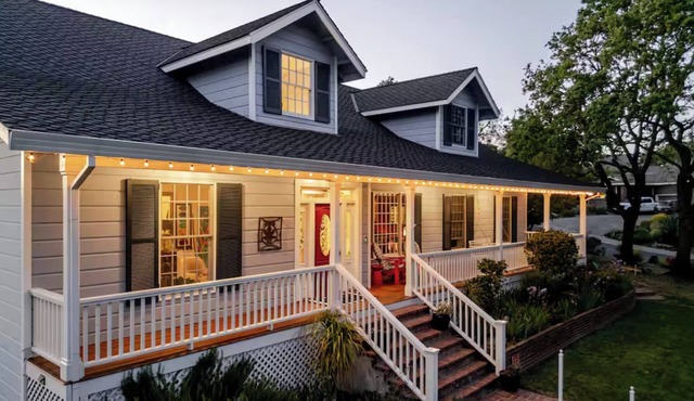 The Napa Sanctuary Vineyard Views Hot Tub