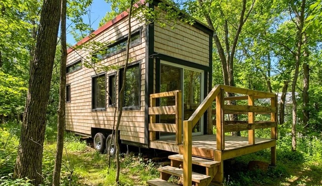 The Nest | Off-Grid Tiny House in the Forest!
