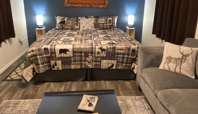 The Newly remodeled Kodiak Cabin! A Quiet Spot to Enjoy Alaska.