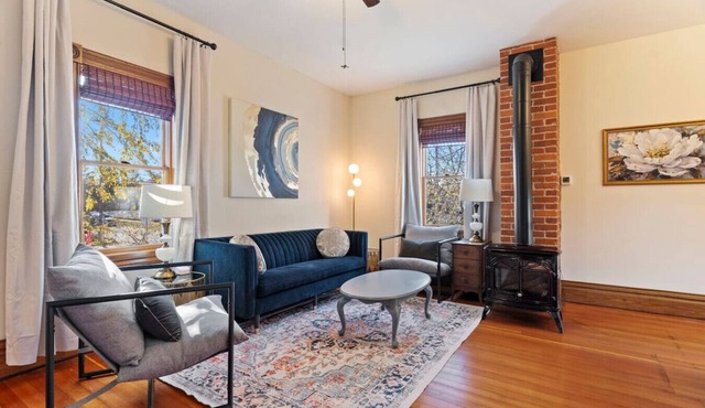 The Nininger Apt-Walk to DT, King Bd, Dog friendly