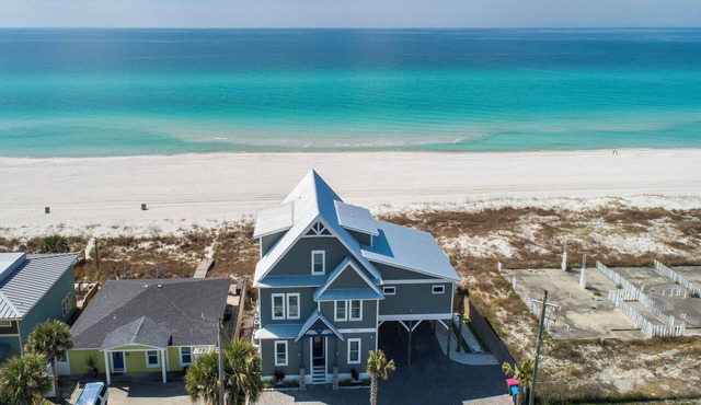 The Oasis | Luxury Gulf Front Home, Private Gulfside Pool