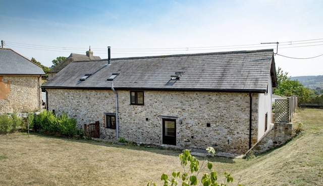 The Old Shippon at Bucknole Farm is a charming stone and slate barn conversion
