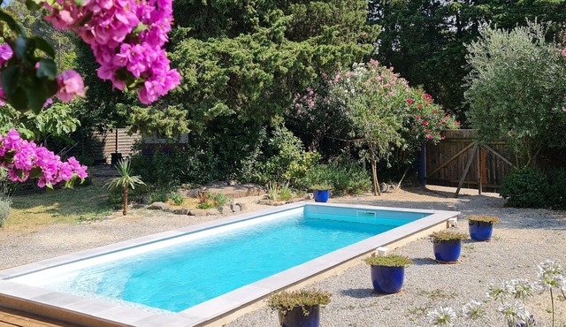 The Oustal Delcastèl, Furnished very comfortable with large south facing terrace and BBQ