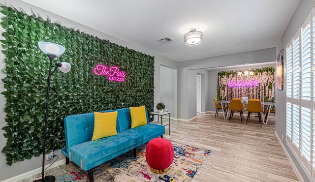 The Paris- Colorful 3BEDROOM 2BATH SFH w/Heated POOL Available