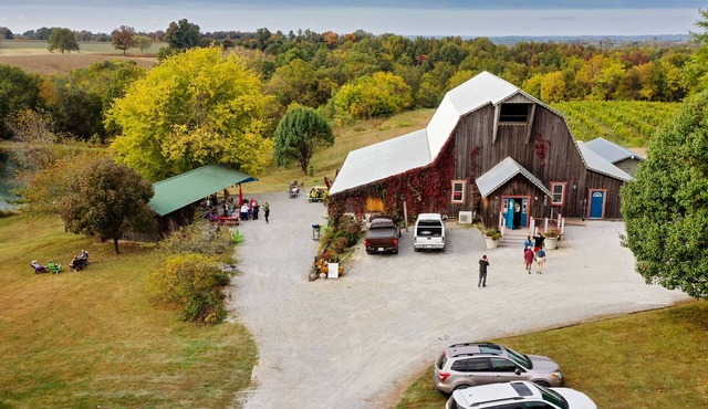 The Peachbarn Suite is an adorably cozy and rustic stay with great views!