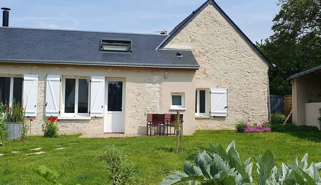 The peacock of the day in Touraine