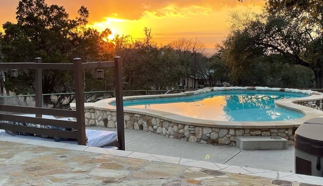 The Pebble house with a private pool