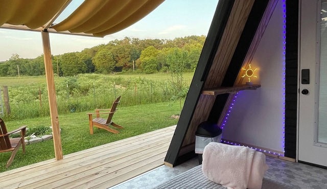 The Penny Farthing A-Frame Glamping Unit