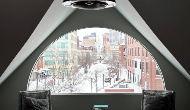 The Penthouse at The Birdhouse on Meridian.