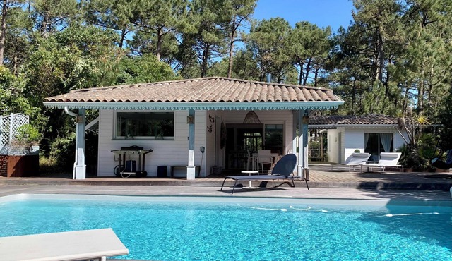 The perfect vacation villa! Large swimming pool, wooded garden