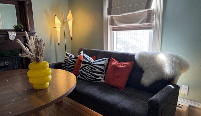 The Phoenix Lounge: Chic Heritage Flat in Halifax’s Heart
