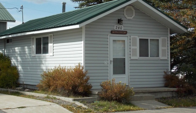 The Pinecone Cabin is a small cozy cabin in the heart of West Yellowstone, MT.