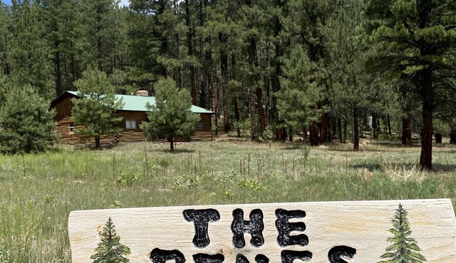 'The Pines' Is The Perfect Log Cabin Getaway In The Beautiful Jemez Mtns.