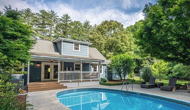 The Pisgah Forest Dream | Mountain Oasis on 2 Acres with Pool & Hot Tub