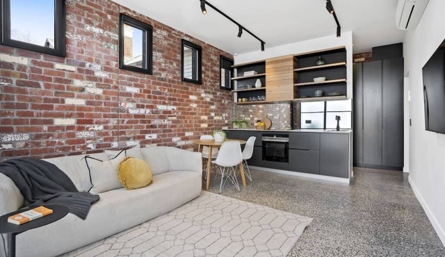 The Pix Studio Modern Industrial Stay