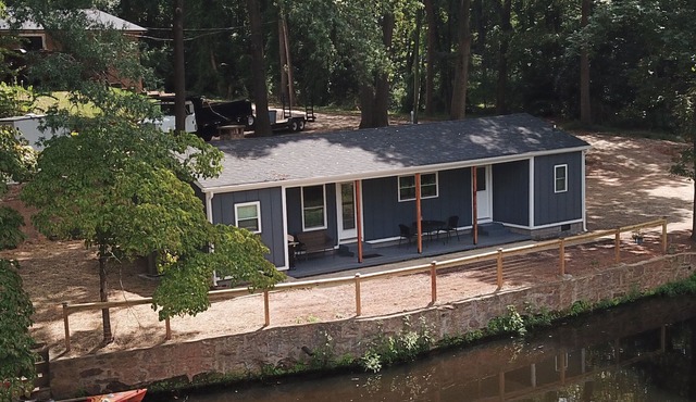 The Pond House. This wilderness rich gem is close to Hickory!