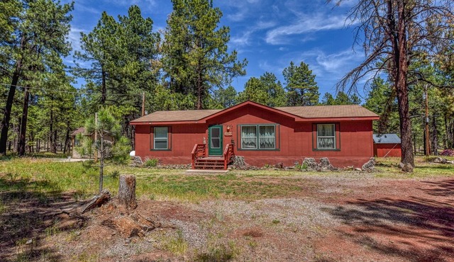 The Ponderosa | Scenic Forest Views | Fire Pit & BBQ | Pet-Friendly | Now with Wi-Fi