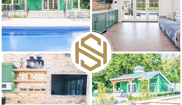 The Pool House at Fr. Sorin's w/Paddle Tennis