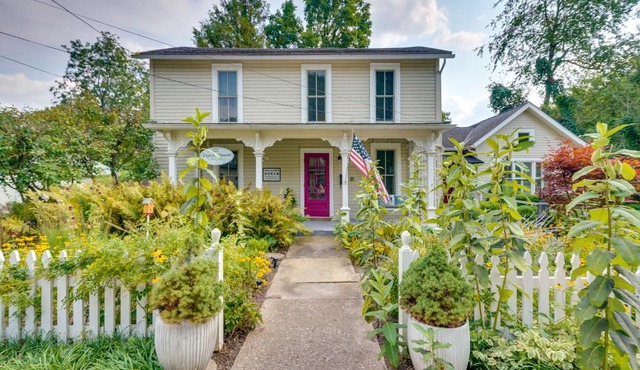 The Porch House Located in Historic Village