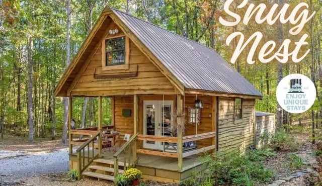 The Private Snug Nest Nestled in Canopy Woods