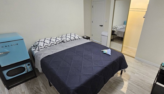 The property is in a quiet and peaceful neighborhood surrounded by ancient trees