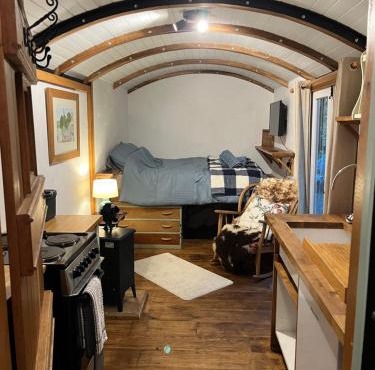 the railway carraige