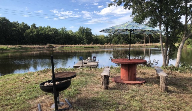 The Ranch House and Outdoor Grill outside of Stillwater