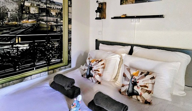 The Ratatouille family room, 5 minutes from Disneyland Paris!