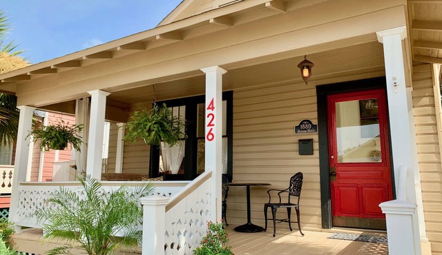 The RED DOOR: Explore Pensacola's Downtown Entertainment next to Wedding Venues!