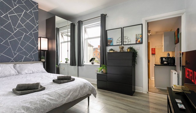 The Regent - Stylish Luxury Studio near Leicester City Centre, DMU and LRI