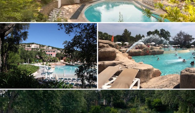 the restanques of the golf course of saint tropez in Grimaud near the swimming pools Air-conditioned