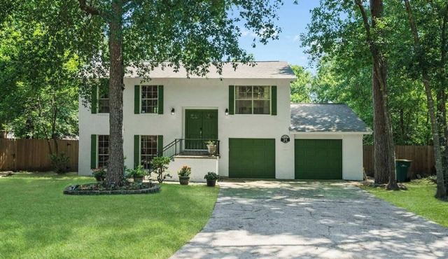 The Restful Oak - Quiet Family Home in The Woodlands