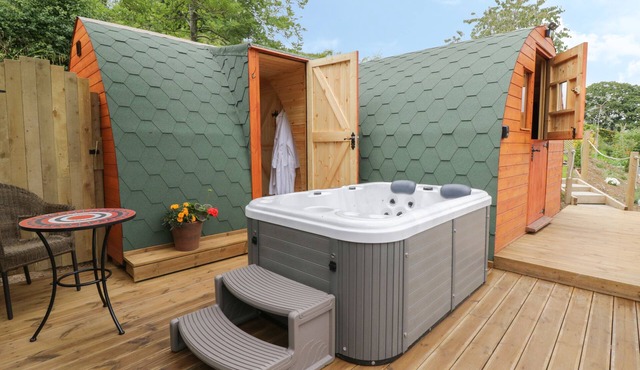 THE RHIW, pet friendly, with hot tub in Llanfair Caereinion