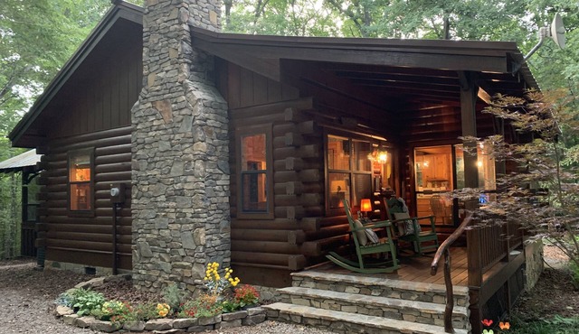 The Rivercane Cabin - Weekly disc, cozy, private, view, 1 mile to JCC Folkschool