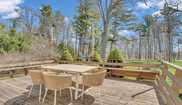The Riverhouse at Ausable 2.5 Acres Sleeps 12 Near Beach