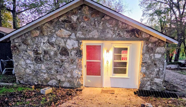 The Rock Cottage in charming Hardy, Ark.